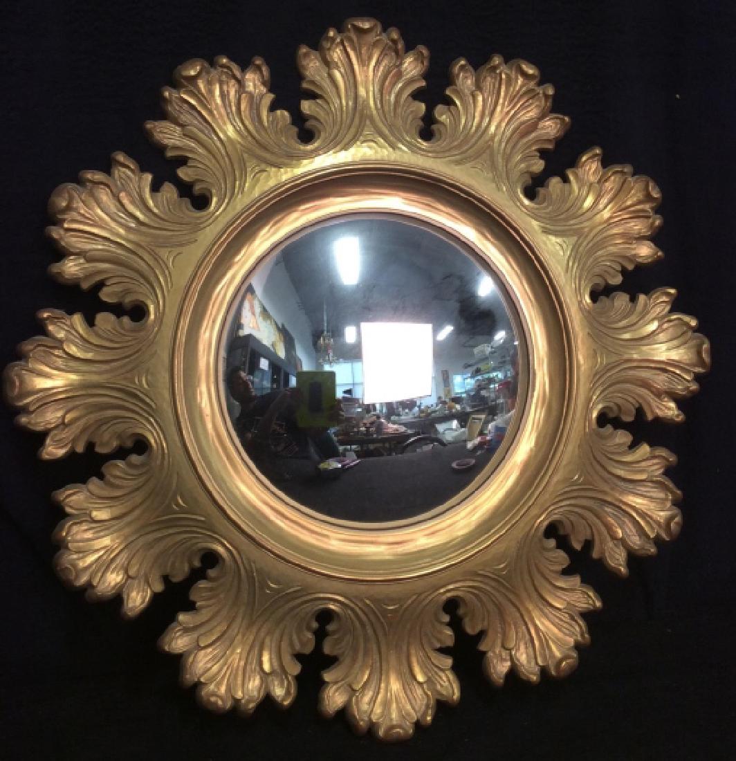 Circular Composite Suburst Wall Mirror (1 of 8)