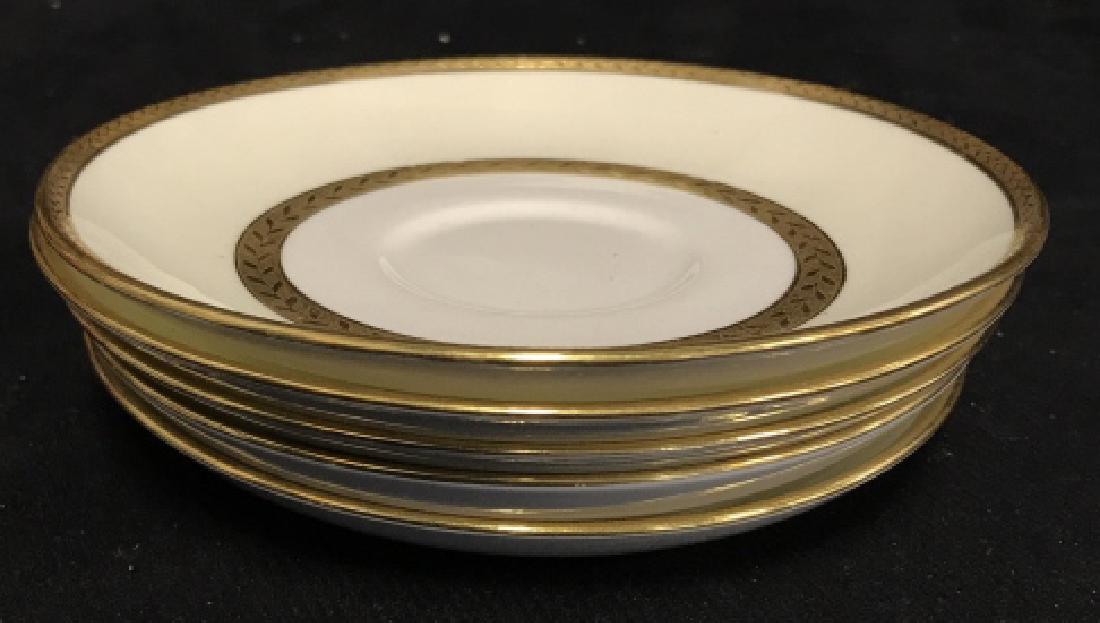 Set 5 Mintons England Porcelain Tea Cup Saucers (1 of 8)