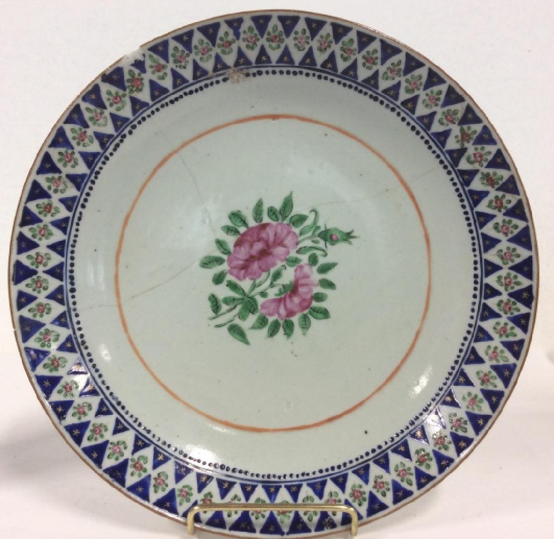 Stoneware Ceramic Oriental Style Centerpiece (1 of 7)