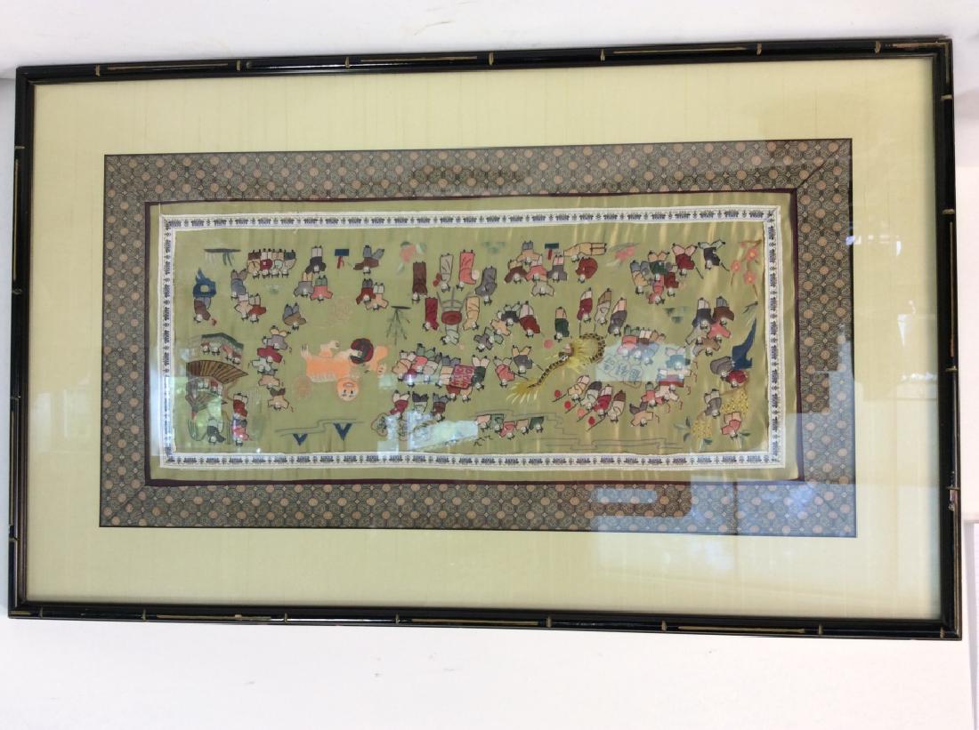 Oriental Embroidered Artwork (1 of 10)