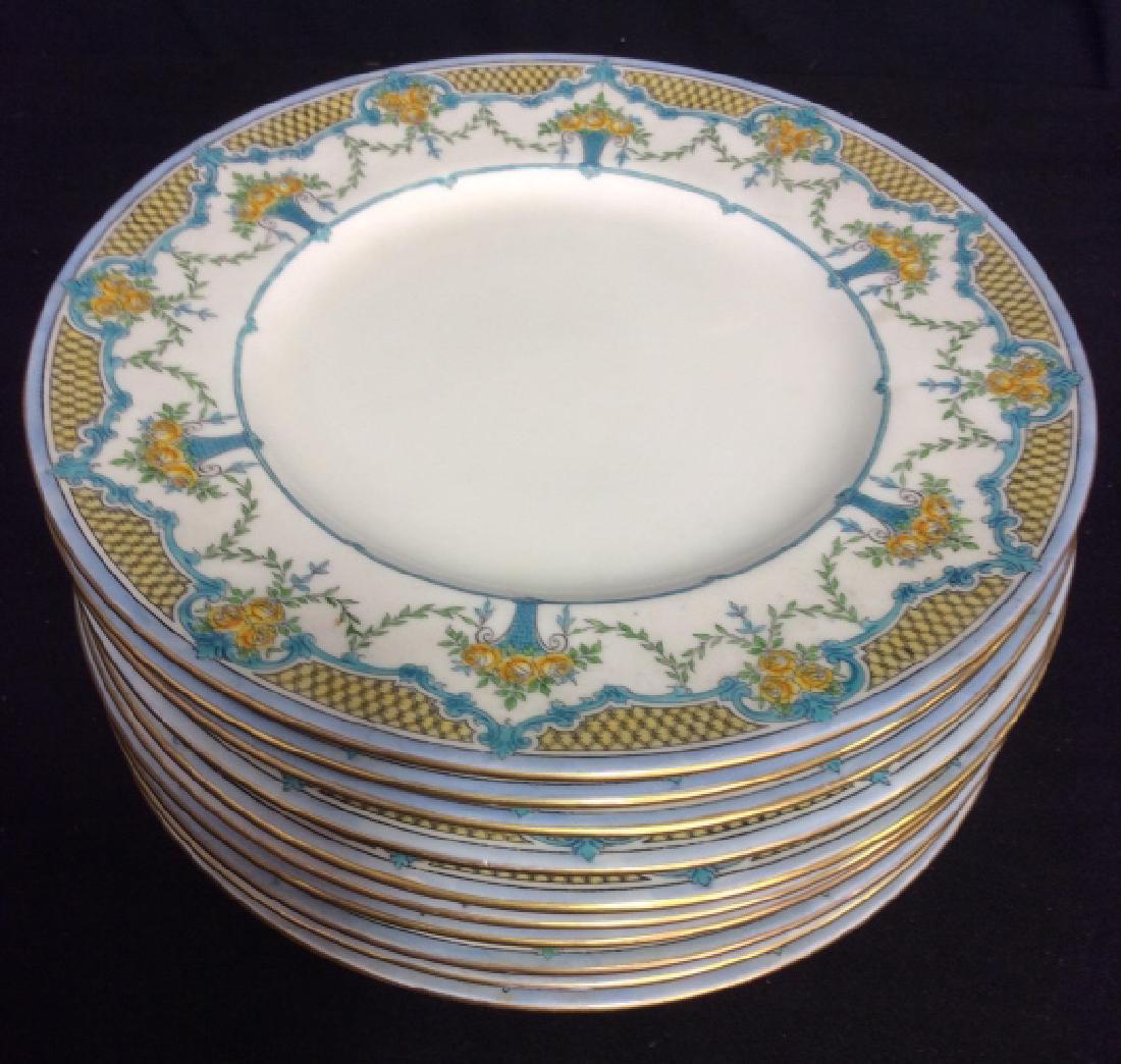 Set 10 MINTONS England Porcelain Ceramic Plates (1 of 8)