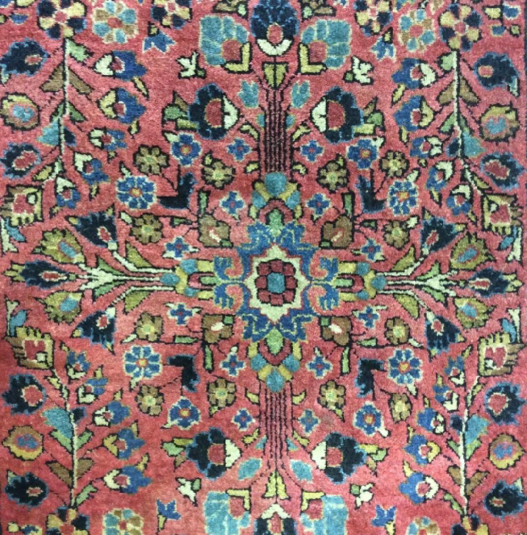 Handmade Persian Fringed Wool Rug
