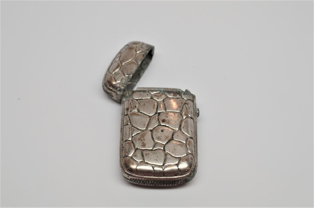 19th Century Silverplated Match Safe (1 of 3)