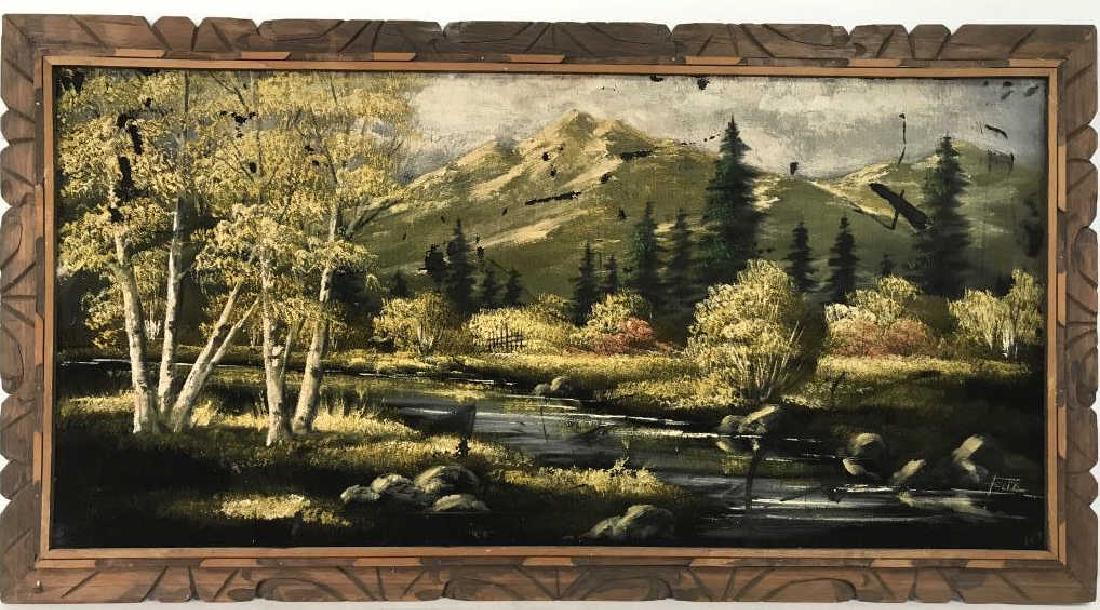 FELIX Painting Of Wooded Landscape (1 of 10)