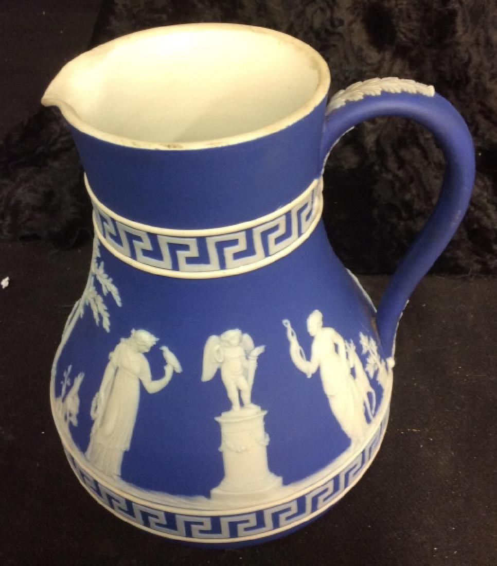 Indigo WEDGEWOOD Porcelain Pitcher (1 of 9)