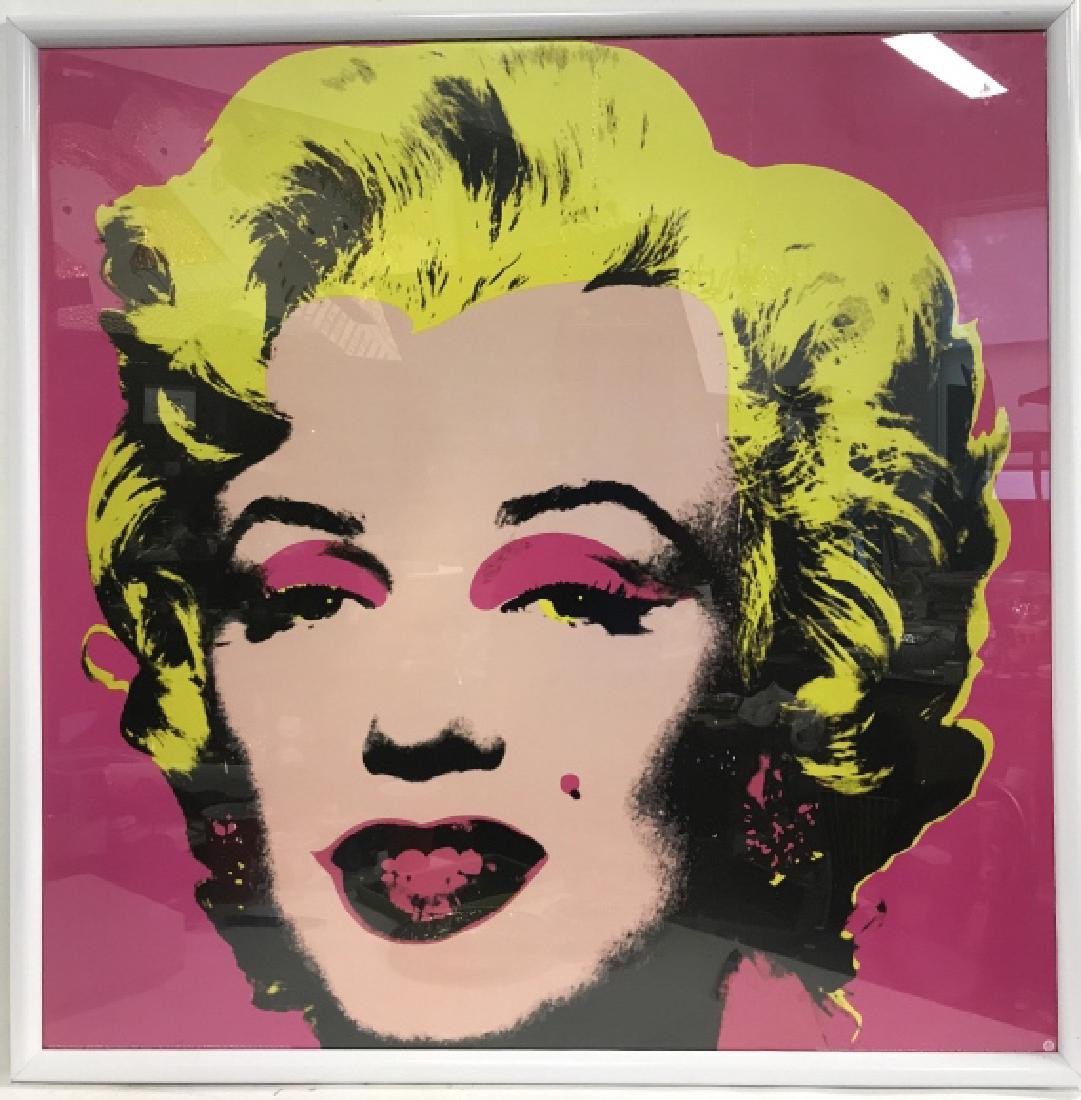 ANDY WORHOL Marylin Monroe Framed Print, 1967 (1 of 11)