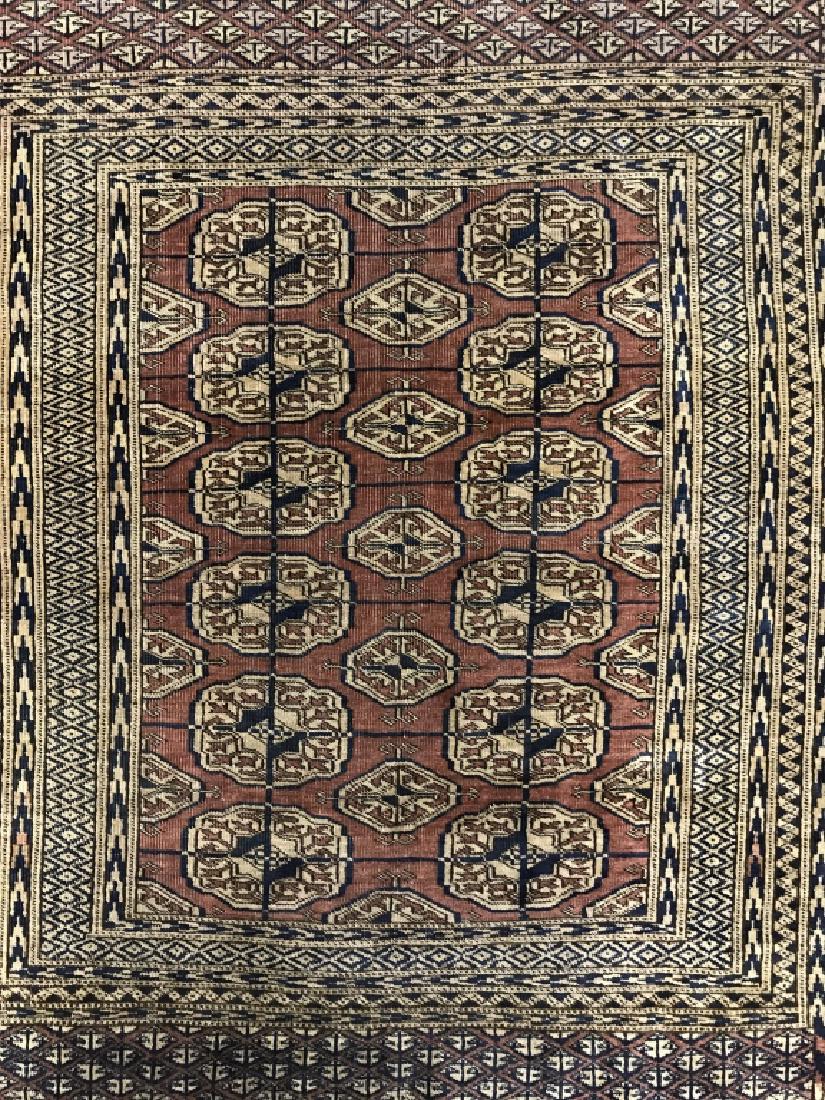 Vintage BOKHARA Handmade Persian Wool Rug (1 of 10)