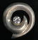 Vintage Sterling Silver W Rhinestone Brooch Pin