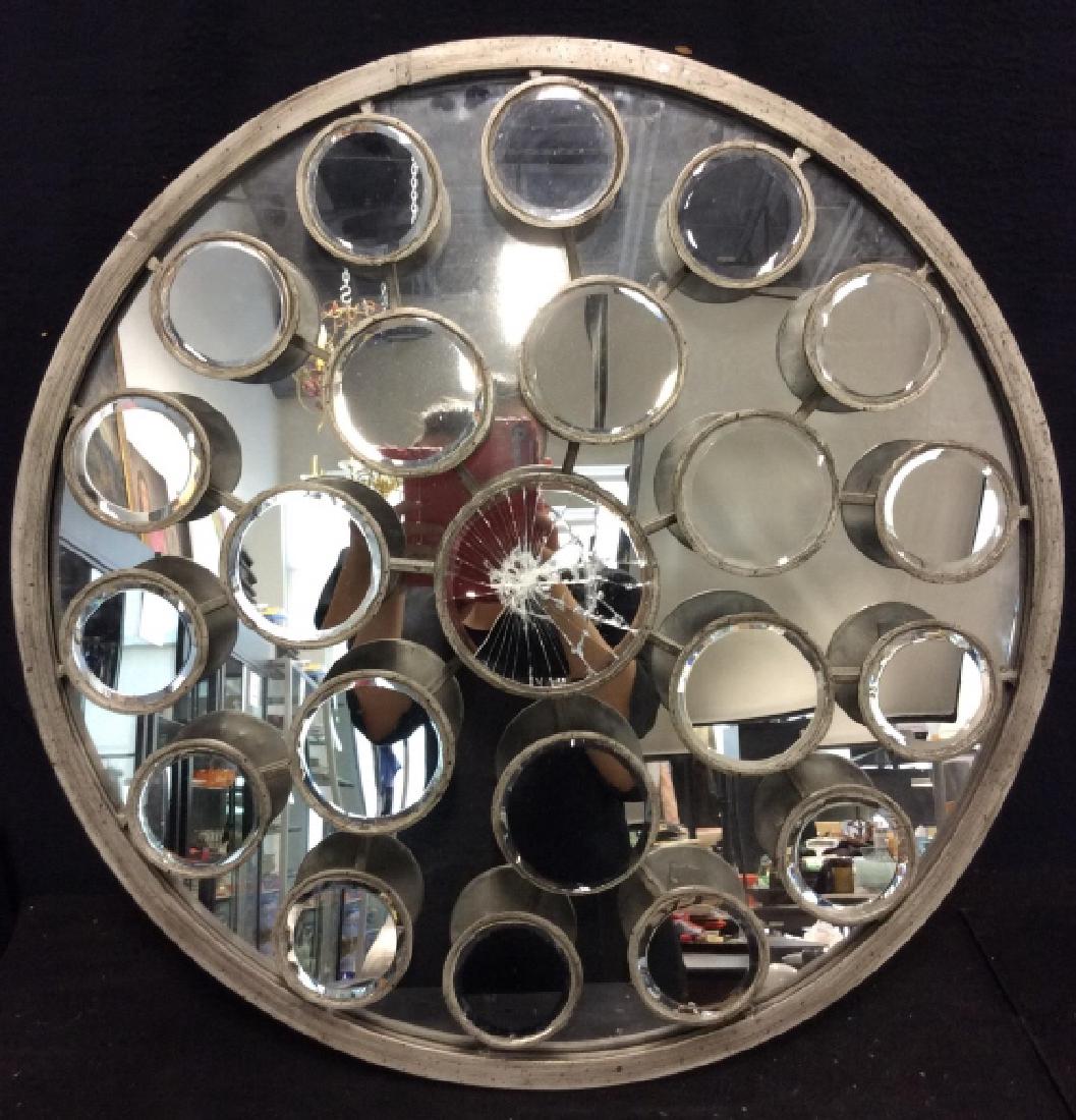 TOZAI Unique Round Metal Mirror (1 of 8)