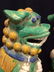 Pair Vintage/Antique Pair Asian Ceramic Foo Dogs - 4