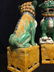 Pair Vintage/Antique Pair Asian Ceramic Foo Dogs - 7