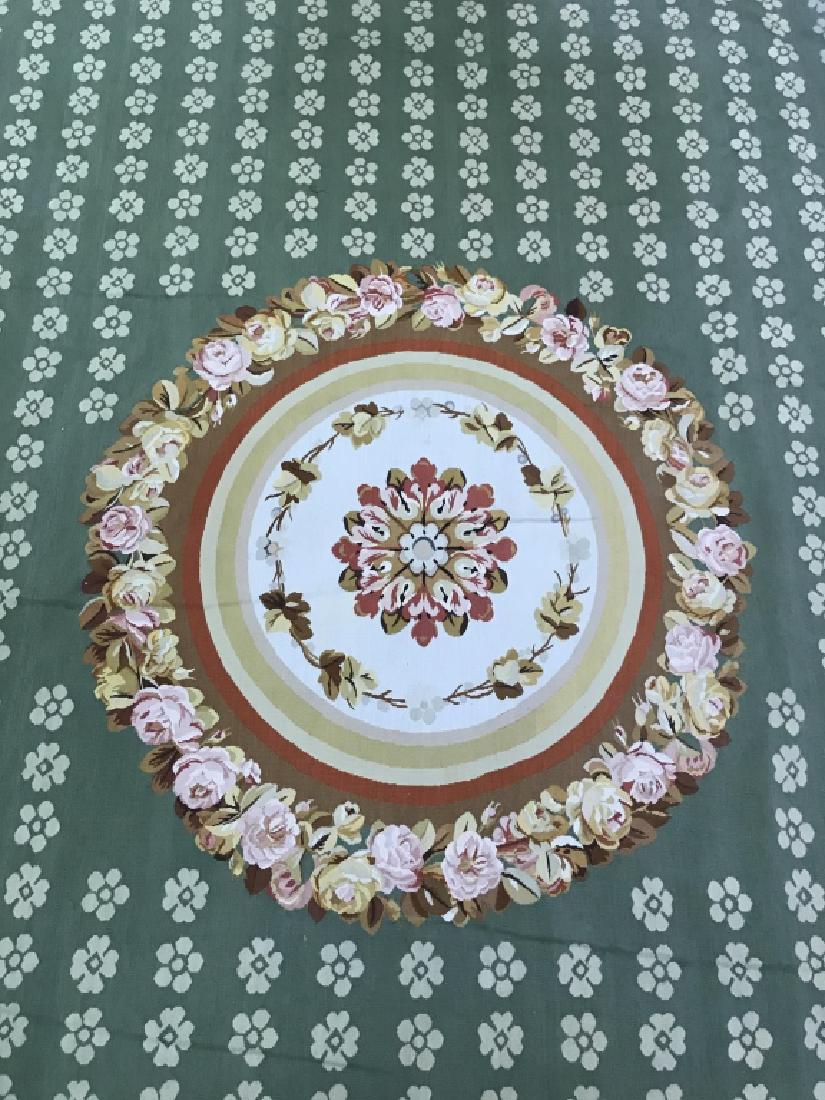 French Aubusson Hand Woven Carpet Room Size Rug (1 of 10)