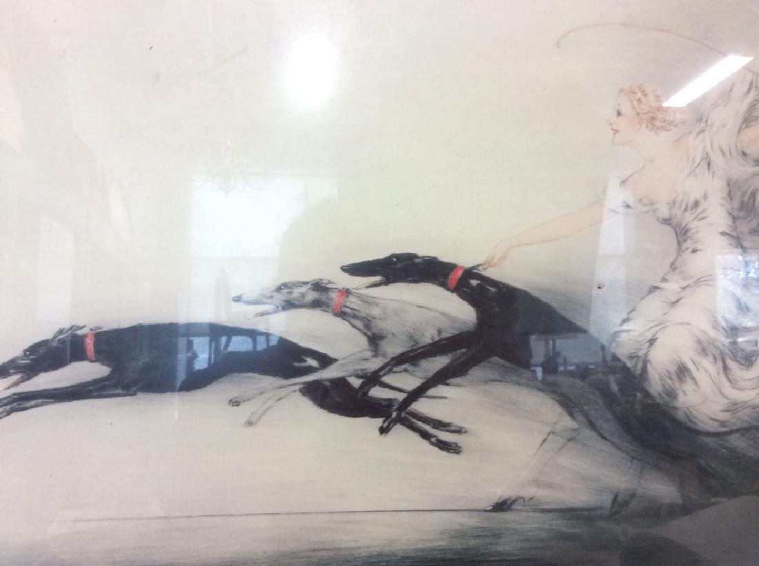 Art Print Repro Of Louis Icart Etching (1 of 7)