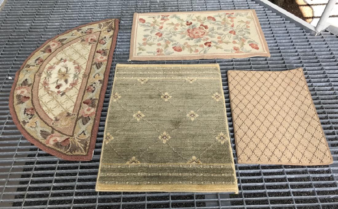 Lot 4 Assorted Wool Rugs (1 of 7)