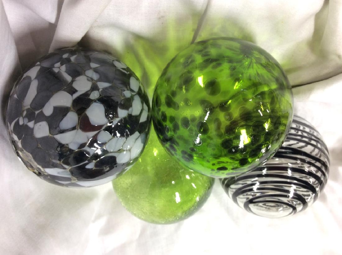 Handcrafted WORLDLY GOODS Gazing Balls (1 of 9)