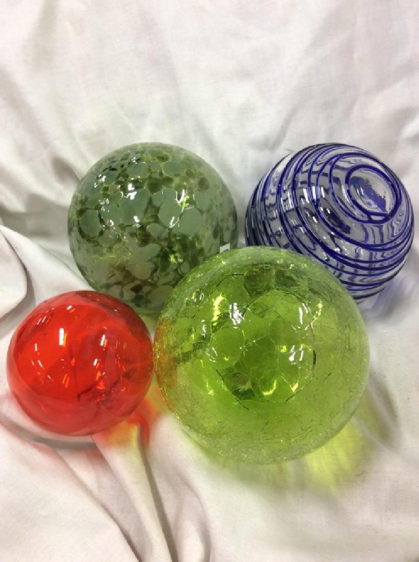 Handcrafted WORLDLY GOODS Gazing Balls (1 of 8)