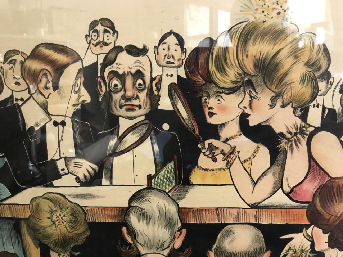 Cartoon Figures Playing Ping Pong Artwork (1 of 10)