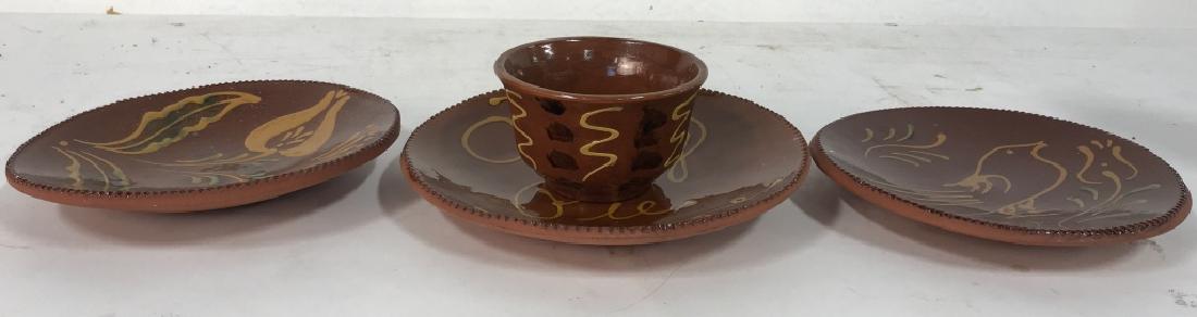 Lot 4 Decorative Ceramic Plates & Bowl (1 of 6)
