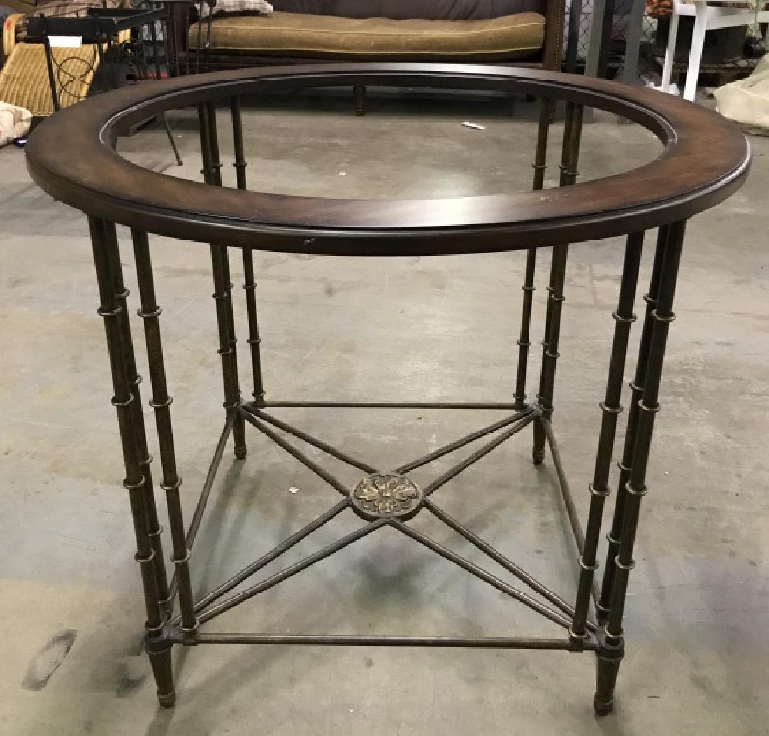 Vintage Round Metal Table Frame (1 of 6)