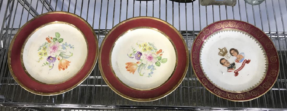 Lot 3 Porcelain Plates (1 of 5)