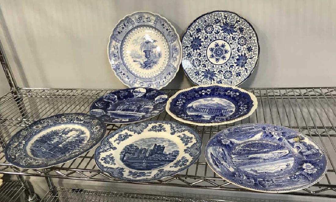 Vintage Group Lot Blue and White China (1 of 10)