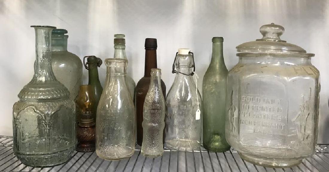 Vintage Antique Glass Bottle Jar Collection (1 of 7)