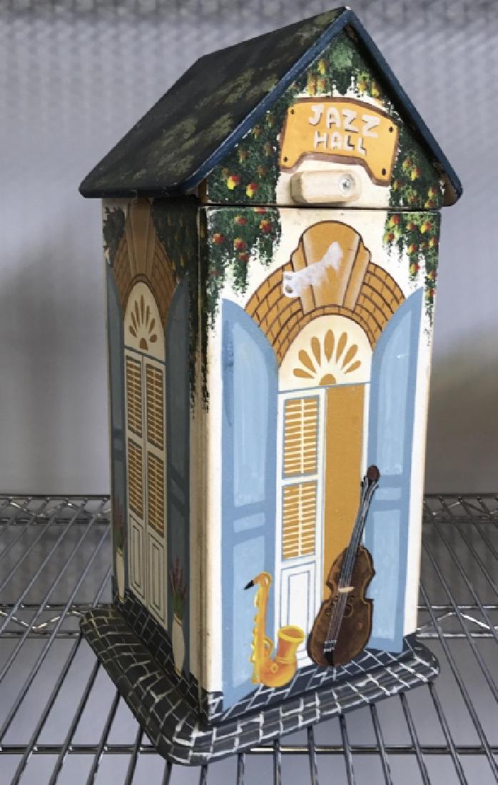 Hand Painted Wood Mini Cabinet (1 of 8)