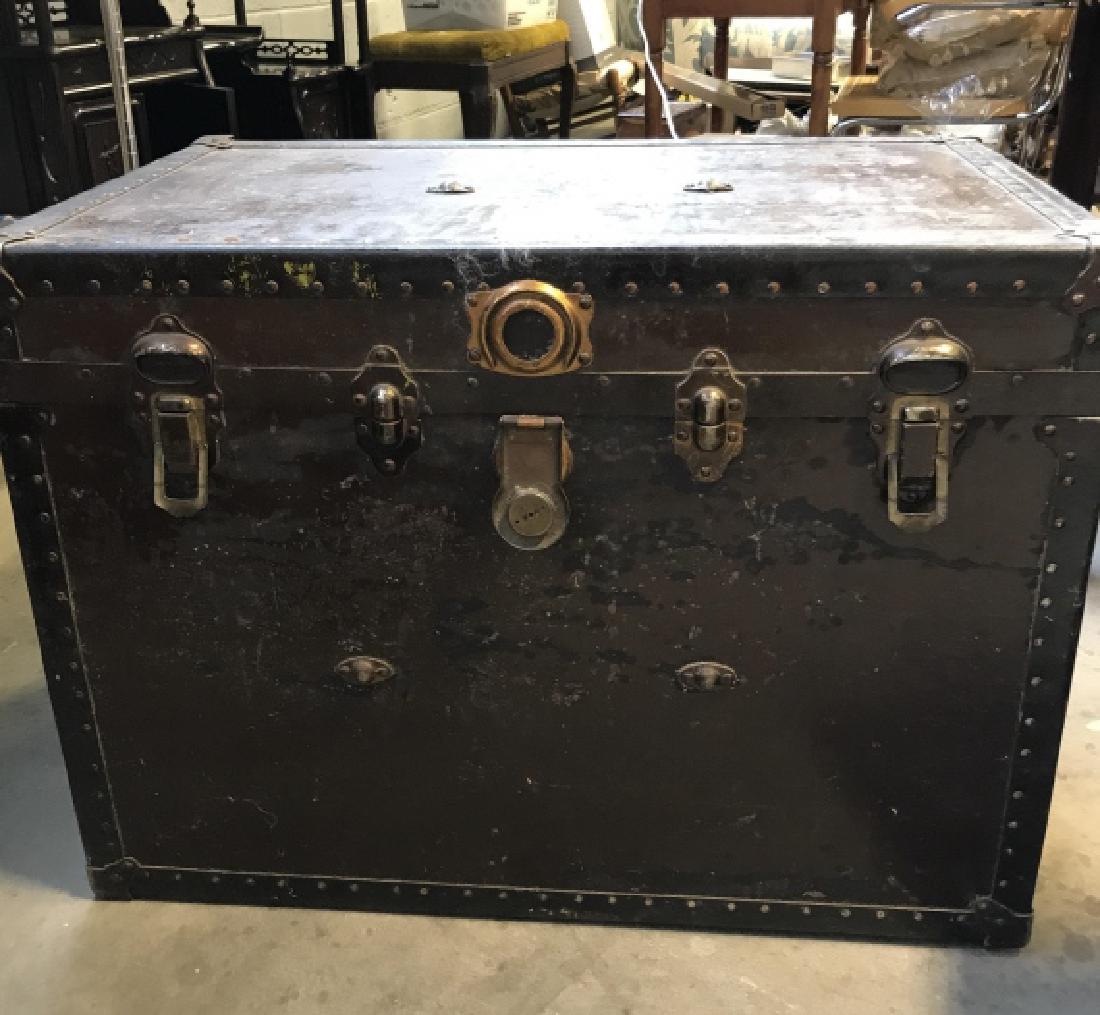 Large Vintage/Antique Metal Trunk Chest Sep 26, 2018 The Benefit