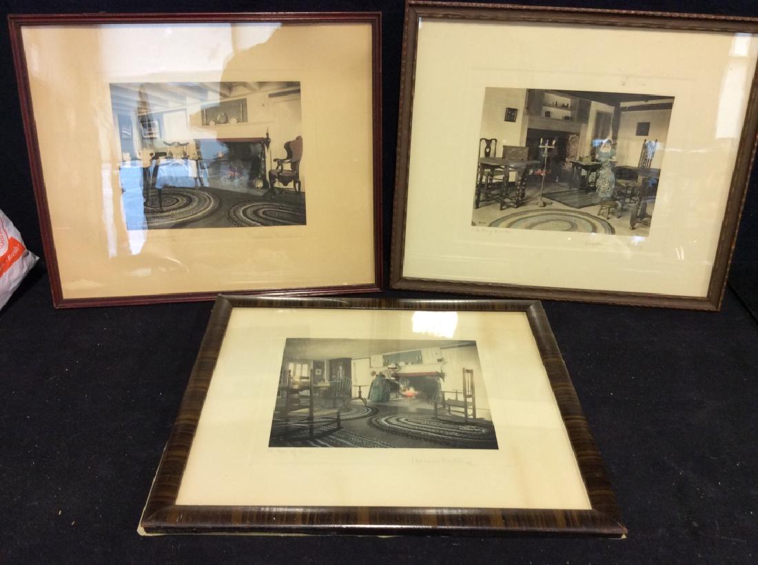 Set3 Antique Wallace Nutting Hand Colored Prints (1 of 13)