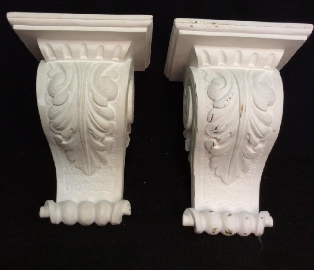 Pair Plaster Filigreed Wall Sconces (1 of 9)