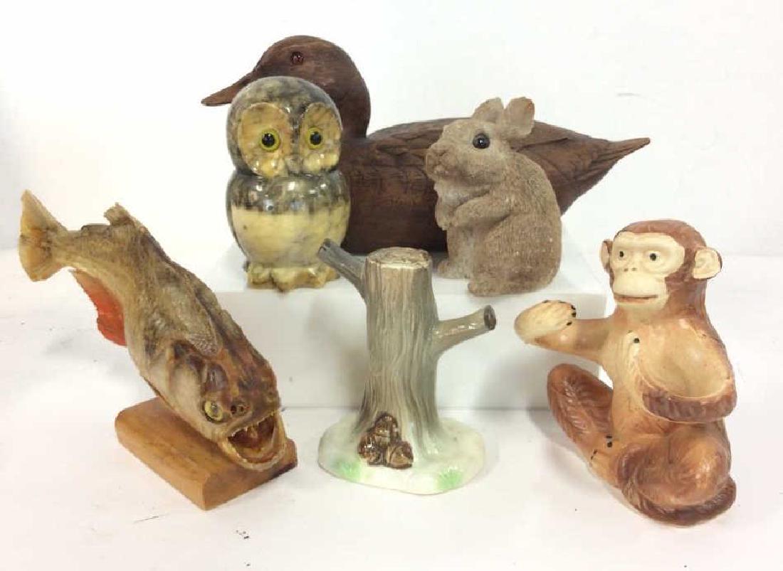 Group Lot Assorted Animal Figurals (1 of 13)