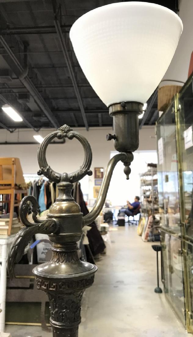 Metal Floor Lamp W Shade (1 of 6)