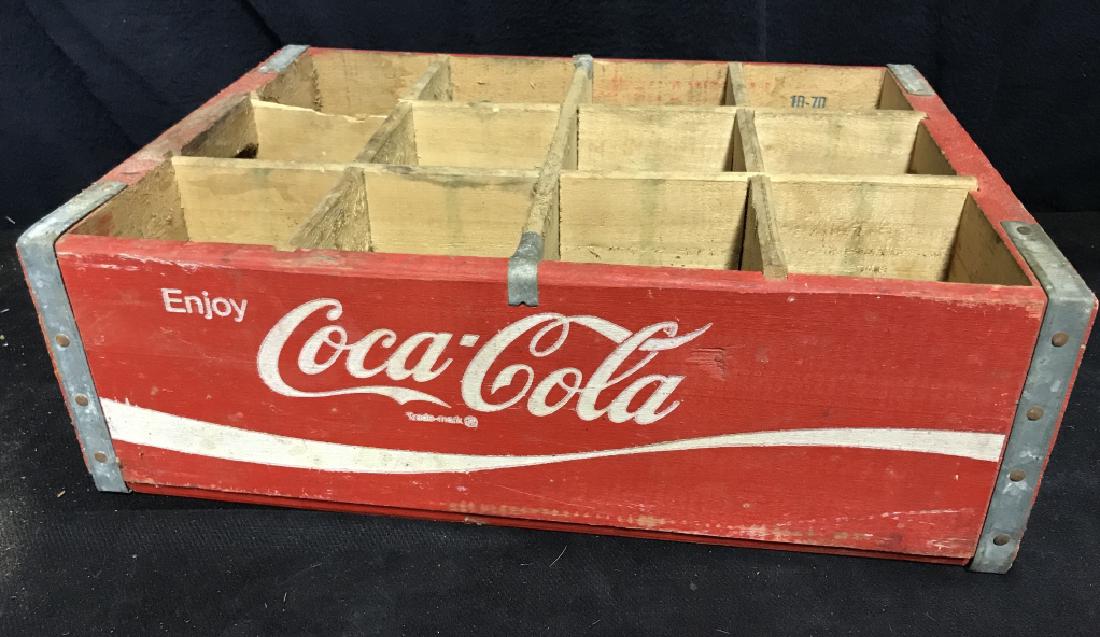 Vintage Coca Cola Bottle Crate
