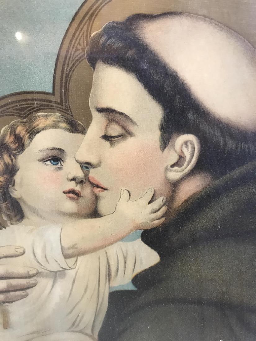 Framed Male Figure & Child Religious Figure (1 of 8)