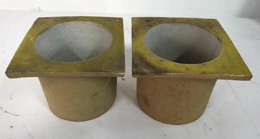 Pair Bennington Pottery Vintage Planters (1 of 10)