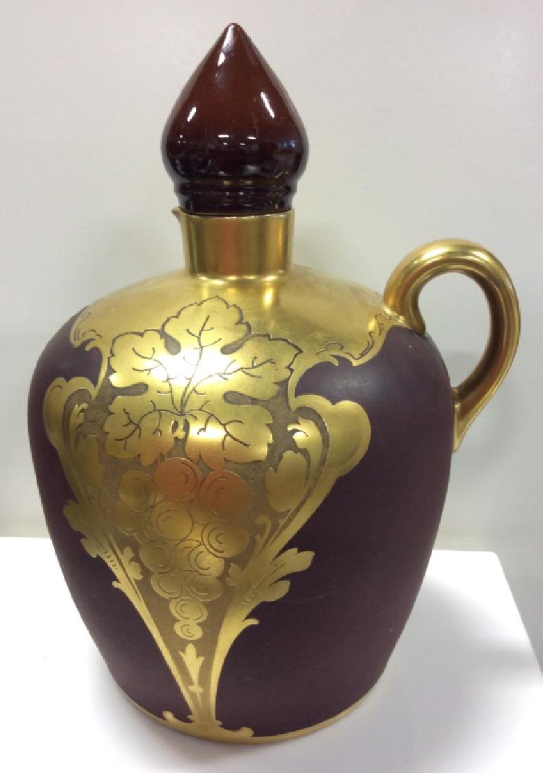 LIMOGES & BRAUERE Handpainted Porcelain Pitcher (1 of 7)