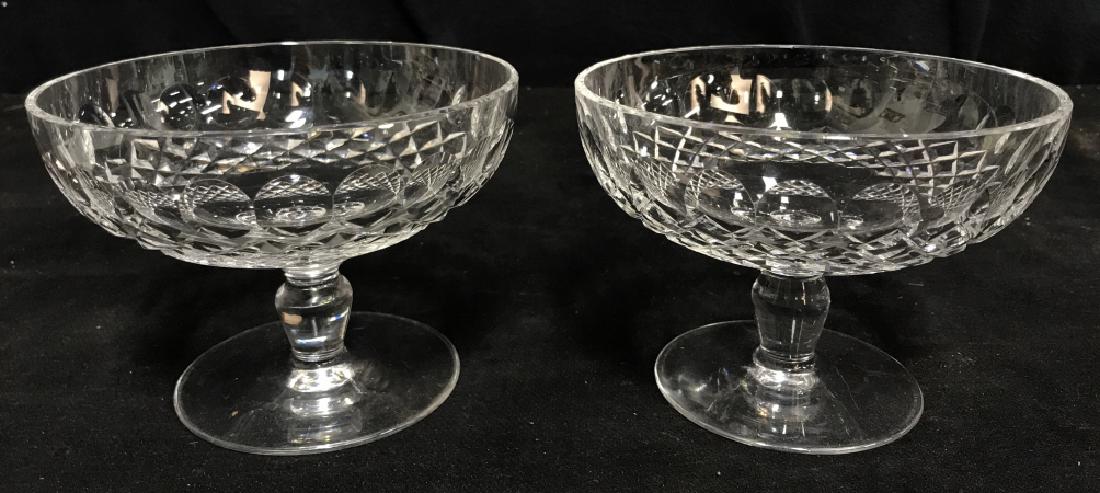 Pair Of Waterford Pedestal Bowls (1 of 6)