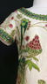 Vintage Couture Embroidered Silk Dress - 3