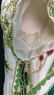 Vintage Couture Embroidered Silk Dress - 6