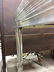 Vintage Kitchen Metal Chrome Formica Fold Table - 7