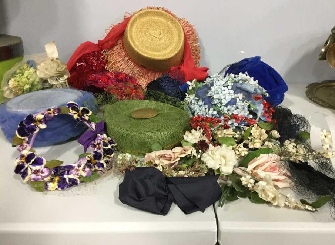 Group Lot Ladies Vintage Hats (1 of 10)