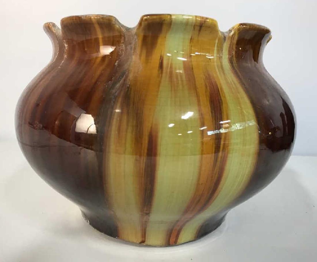 Vintage Glazed Ceramic Vessel Bowl (1 of 9)