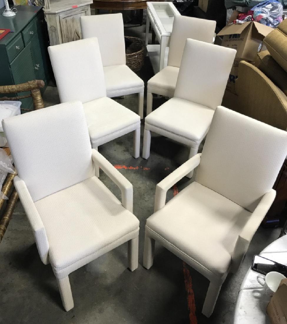 Set 6 Upholstered Dining Chairs (1 of 8)