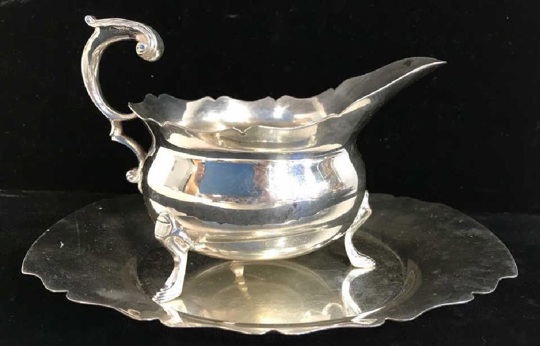 JACK SHEPARD Signed Silver Toned Gravy Boat w (1 of 13)