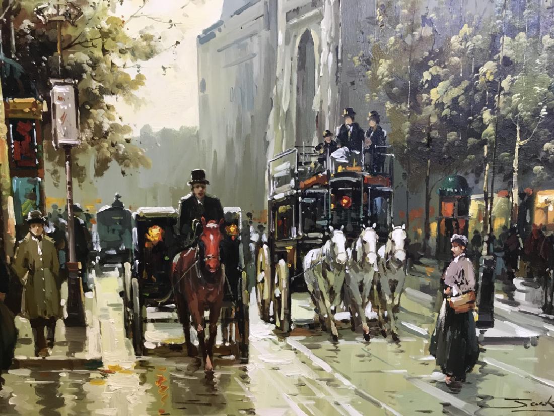 Oil Painting On Canvas By JACKSON (1 of 9)