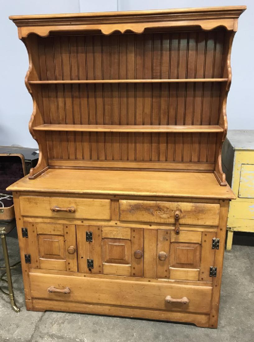 Vintage Pos Antique Farmhouse Hutch (1 of 9)