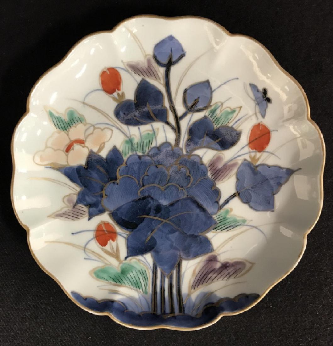 Antique Hand Painted Japanese Porcelain Plate (1 of 9)