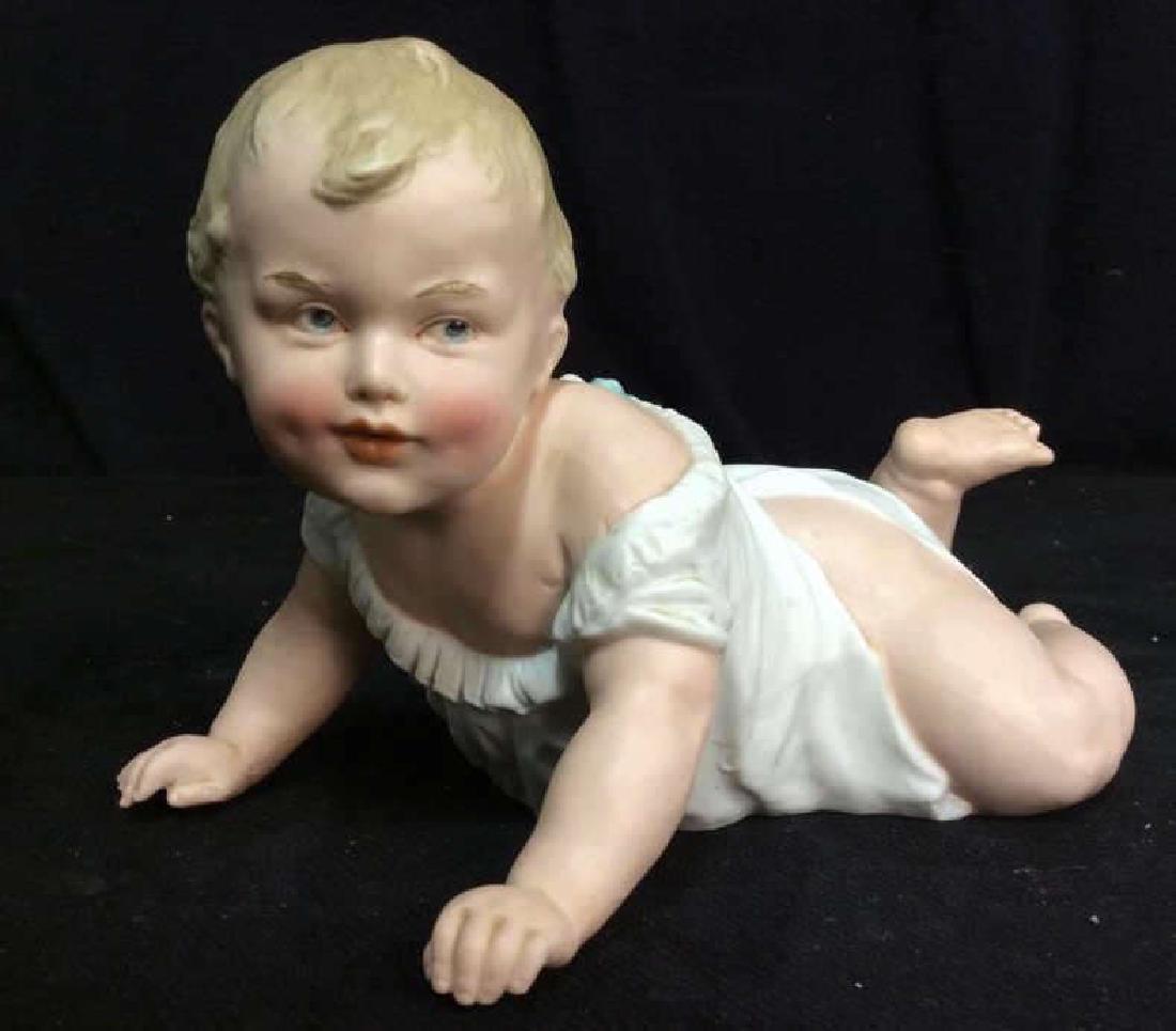 Bisque Porcelain Baby Figural (1 of 7)