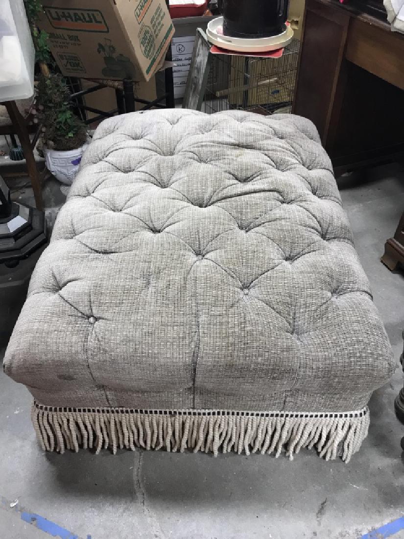 Tufted Upholstered Ottoman (1 of 5)