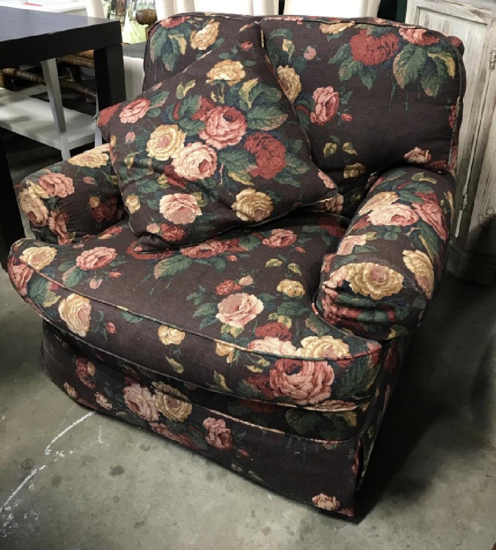 Ralph Lauren Upholstered Chair W Pillow (1 of 7)